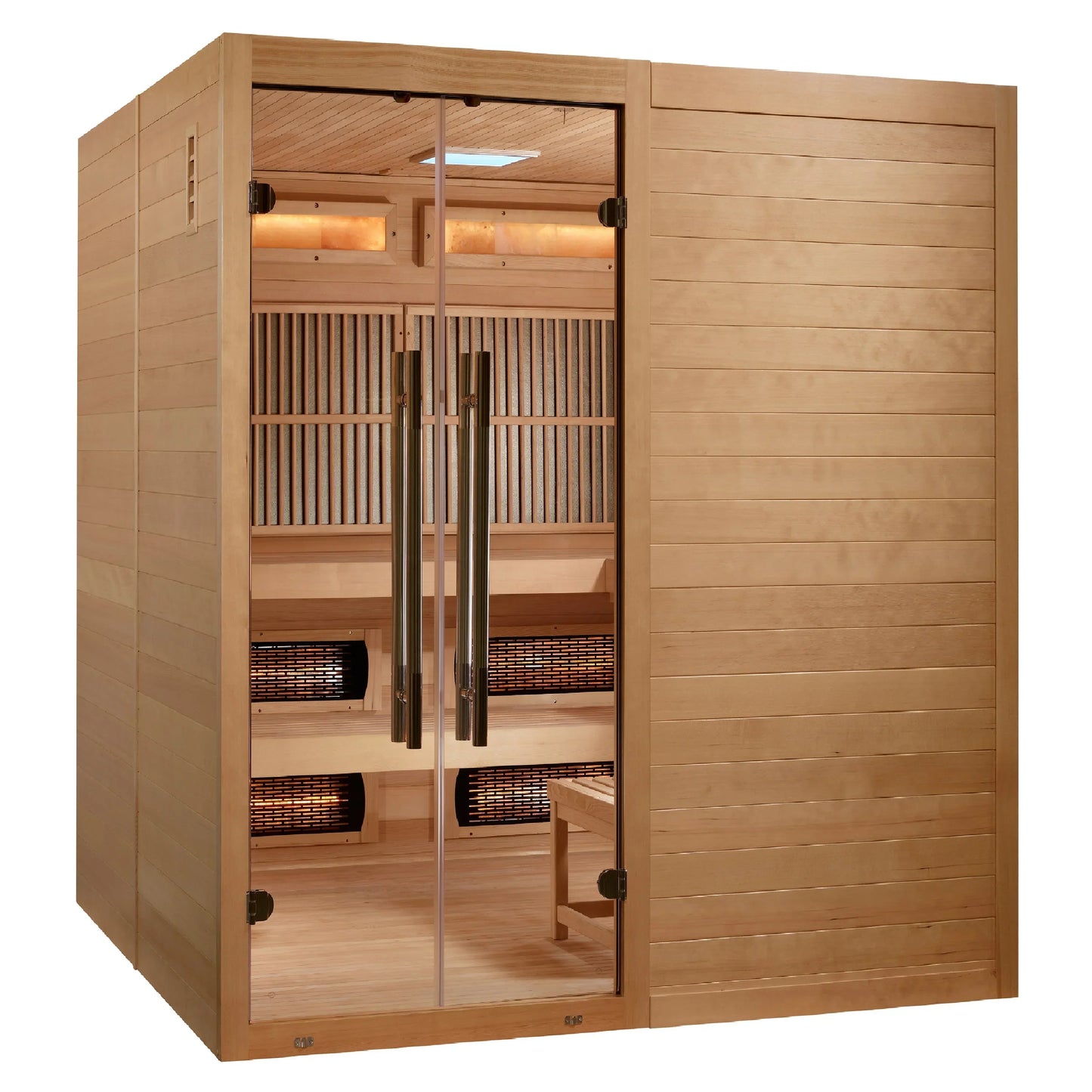SaunellaHome 2025 Toledo GDI-8360-01 6 Person Hybrid Indoor Sauna.