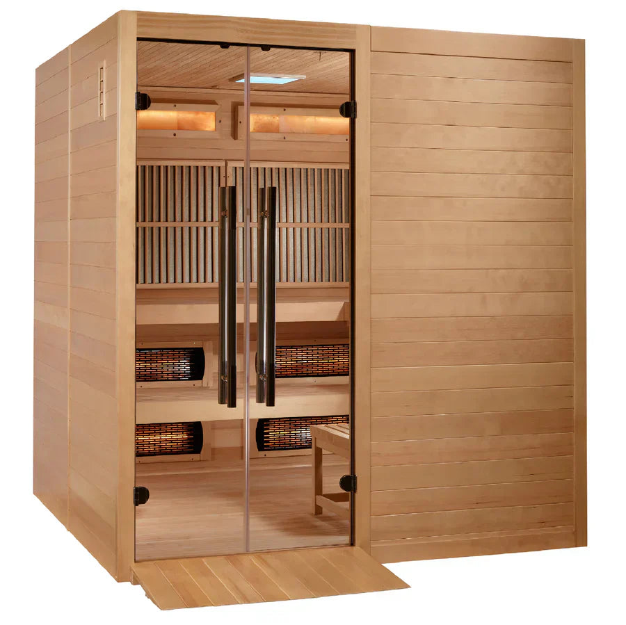 SaunellaHome 2025 Toledo GDI-8360-01 6 Person Hybrid Indoor Sauna.